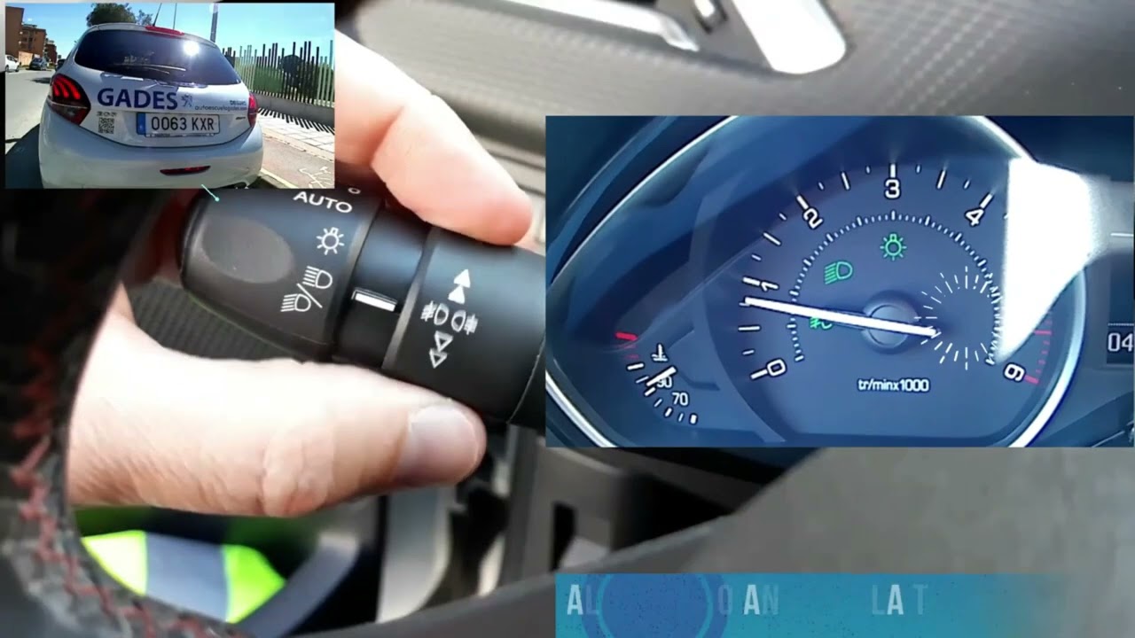 como poner luces antiniebla peugeot 208