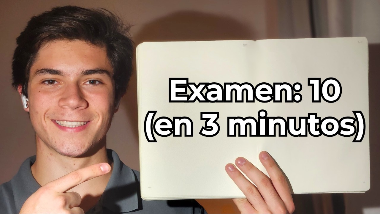 cómo sacar un 10 en un examen