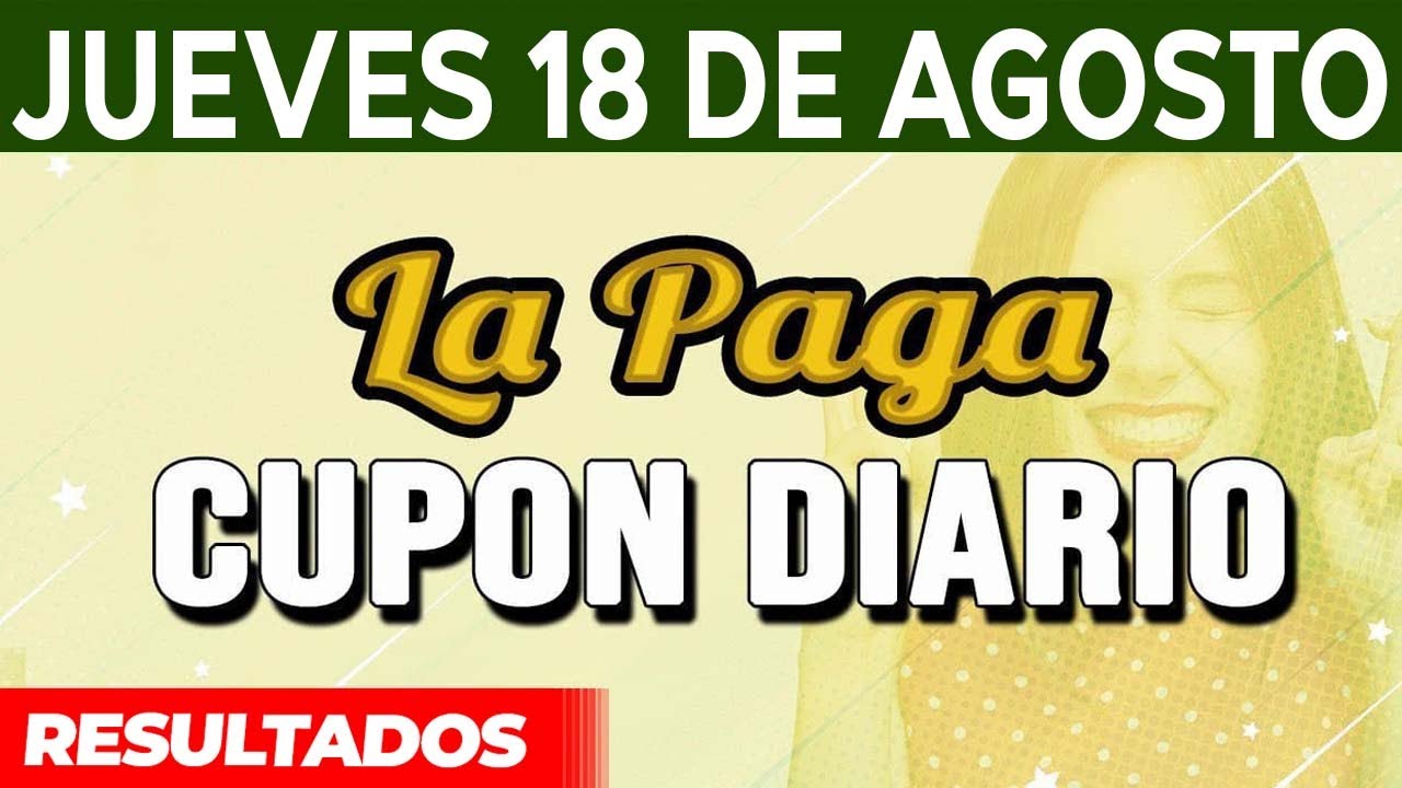 cupón del día 18 de agosto