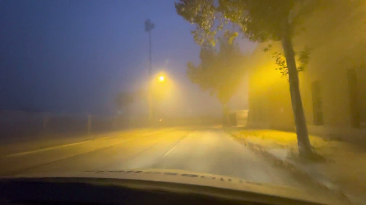 en condiciones de niebla espesa deberá