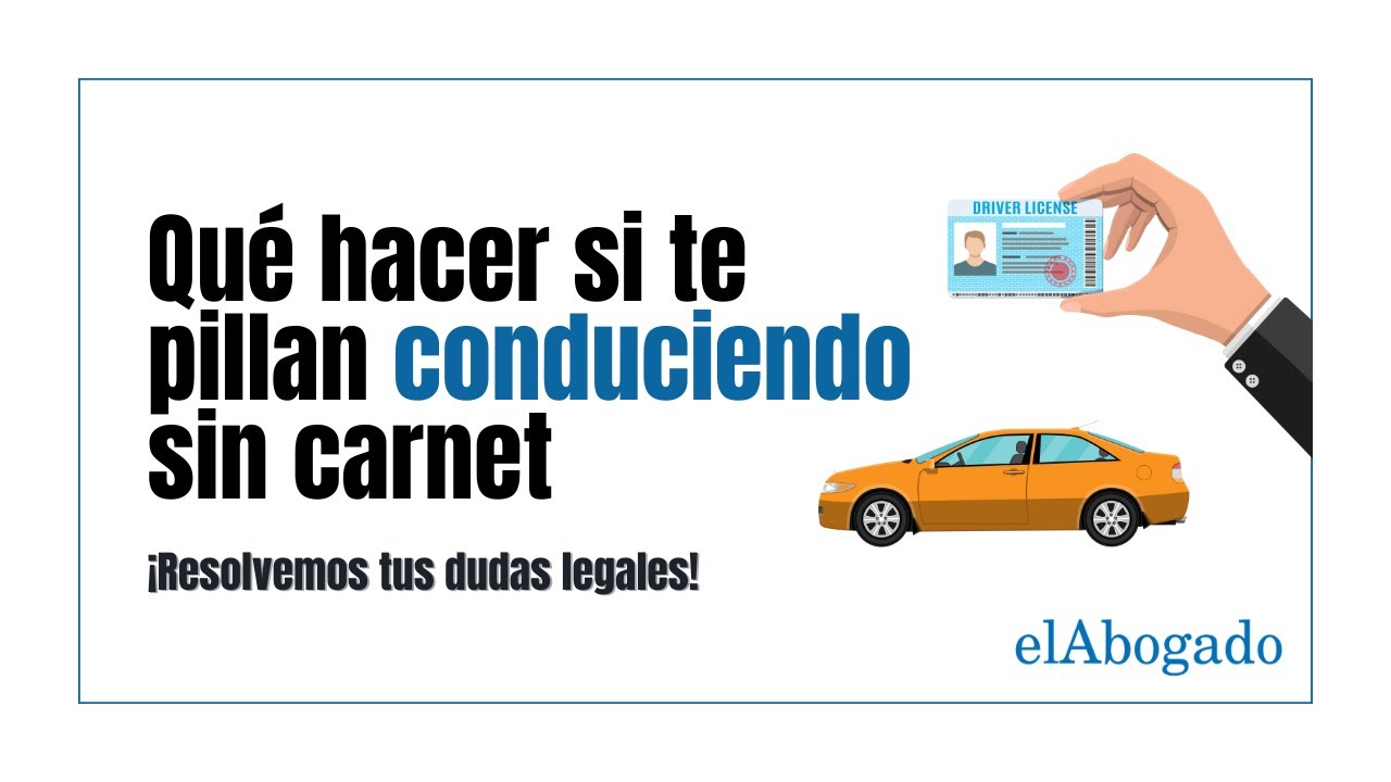multa por conducir sin carnet españa