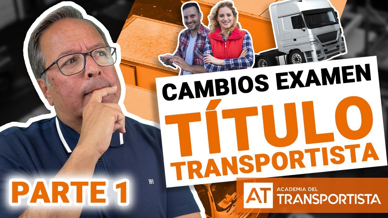 título de competencia profesional para el transporte