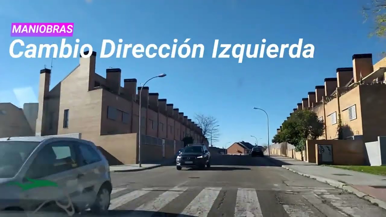 cambio de dirección a la izquierda