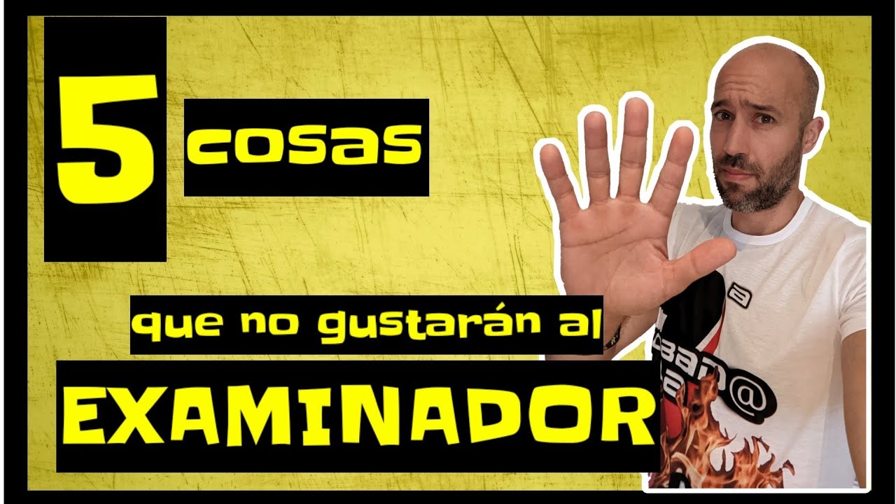 me bloqueo en el examen de conducir