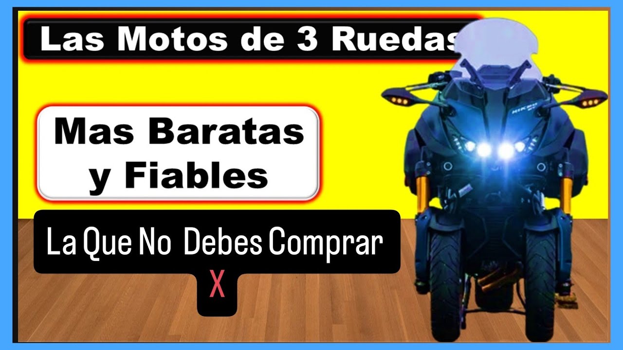 motos de tres ruedas con carnet de coche
