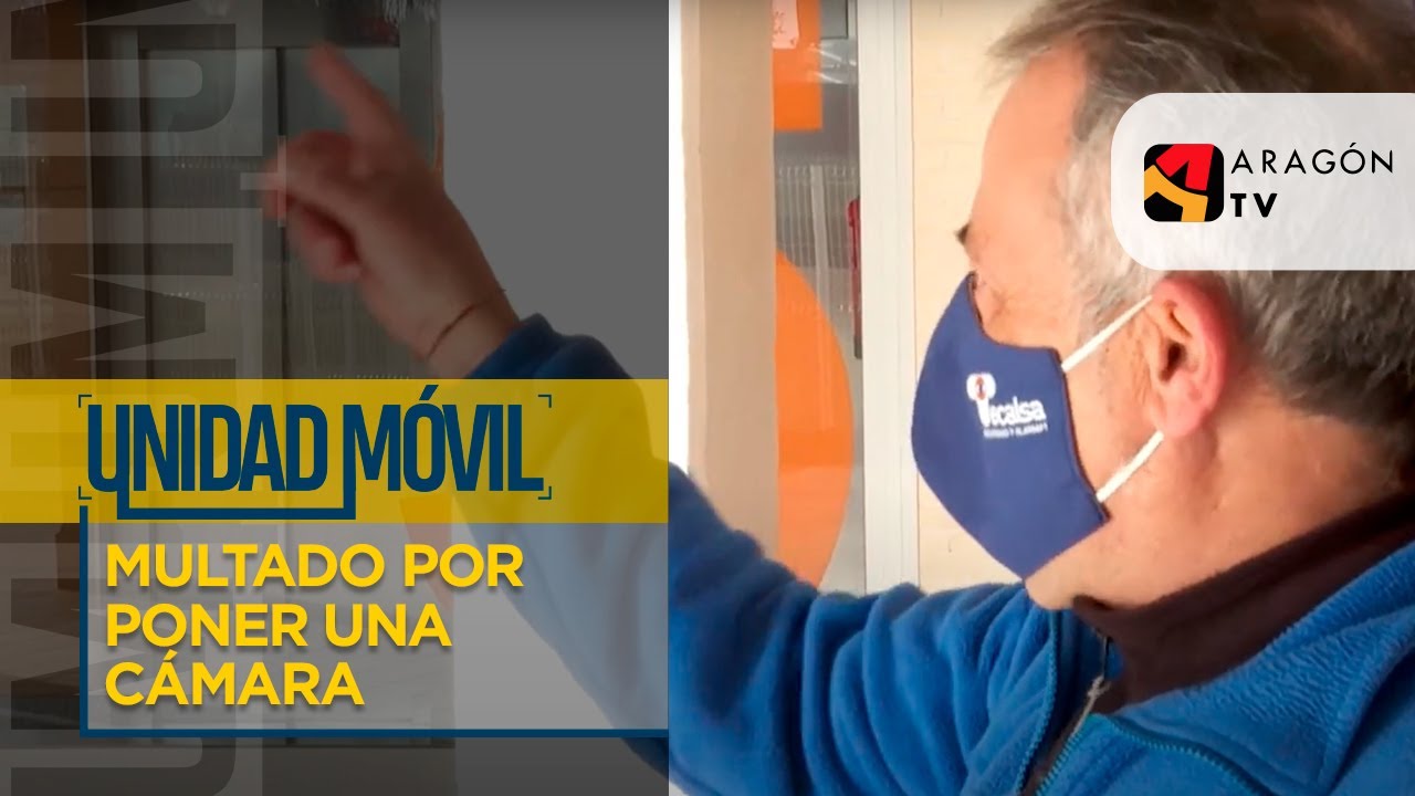 multa por llevar cámara en coche