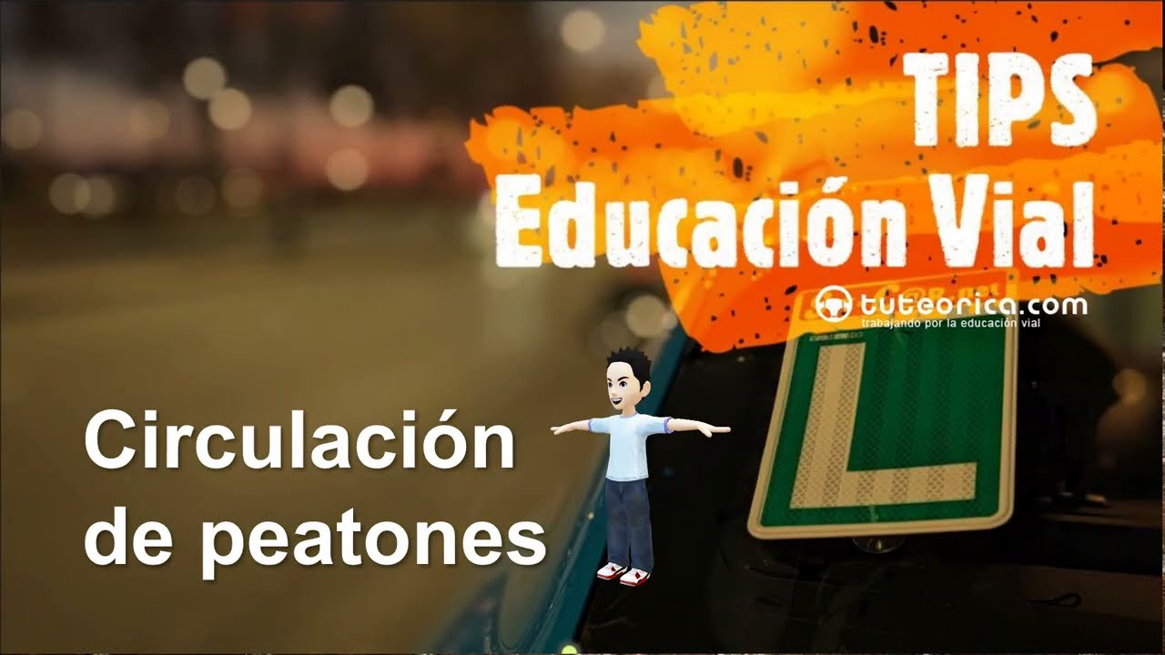 por donde deben circular los peatones fuera de poblado