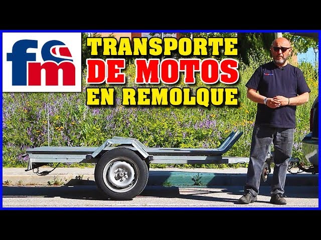 puede una motocicleta llevar un remolque