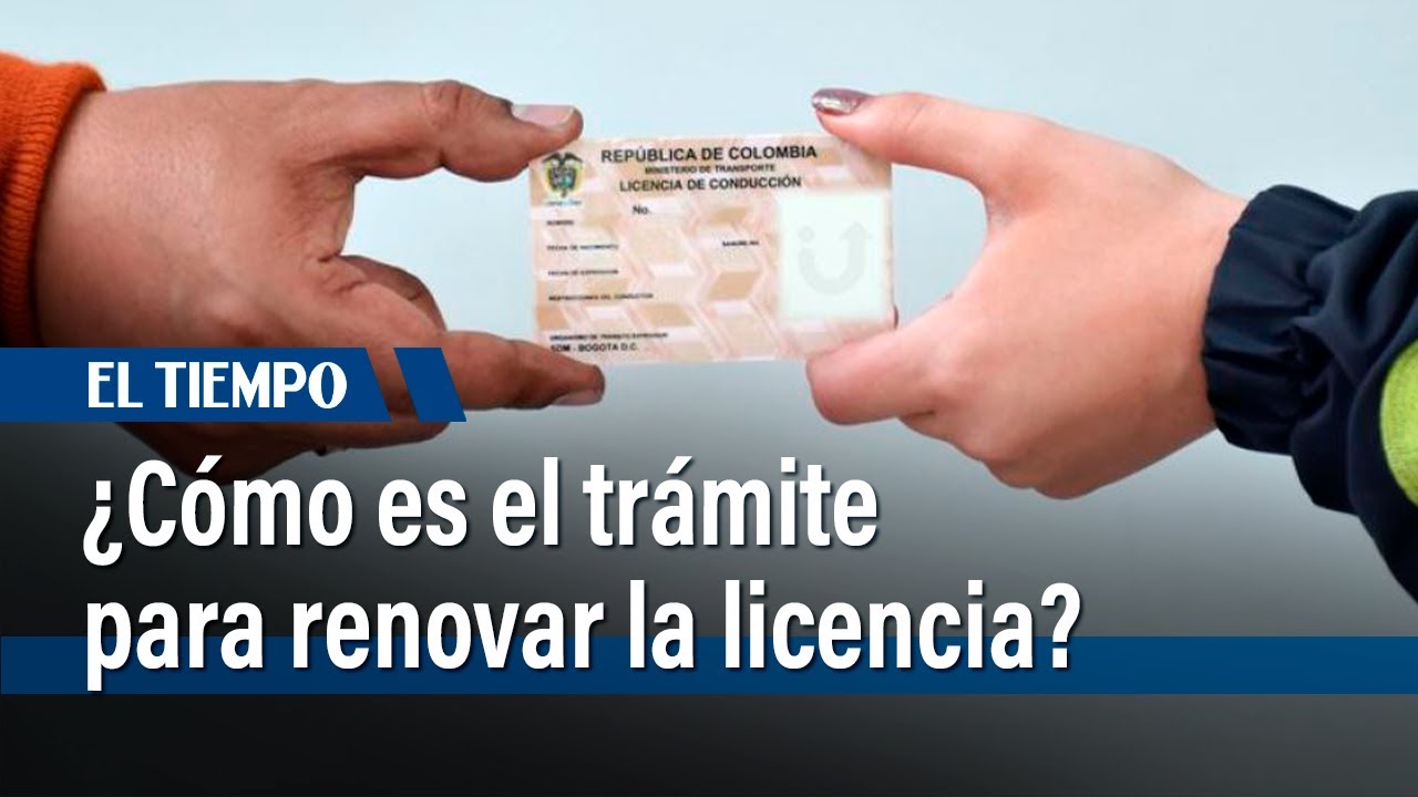 q hacer para renovar el carnet de conducir