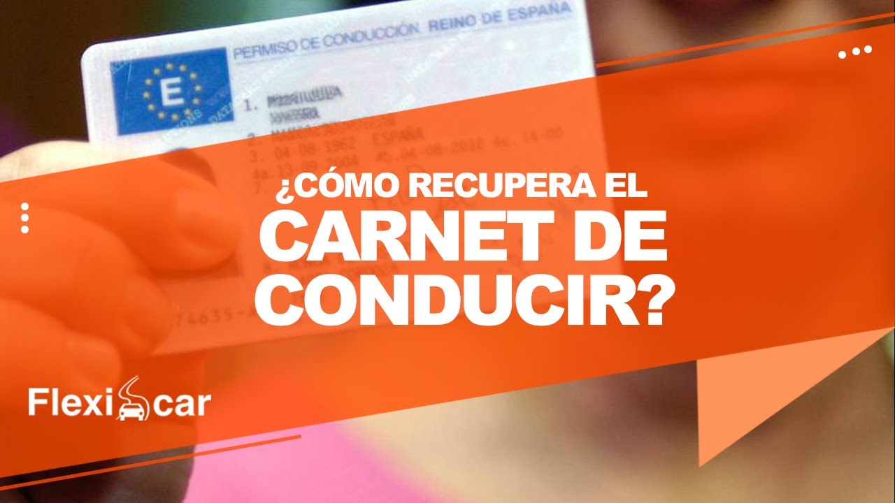 que pasa si pierdo el carnet de conducir