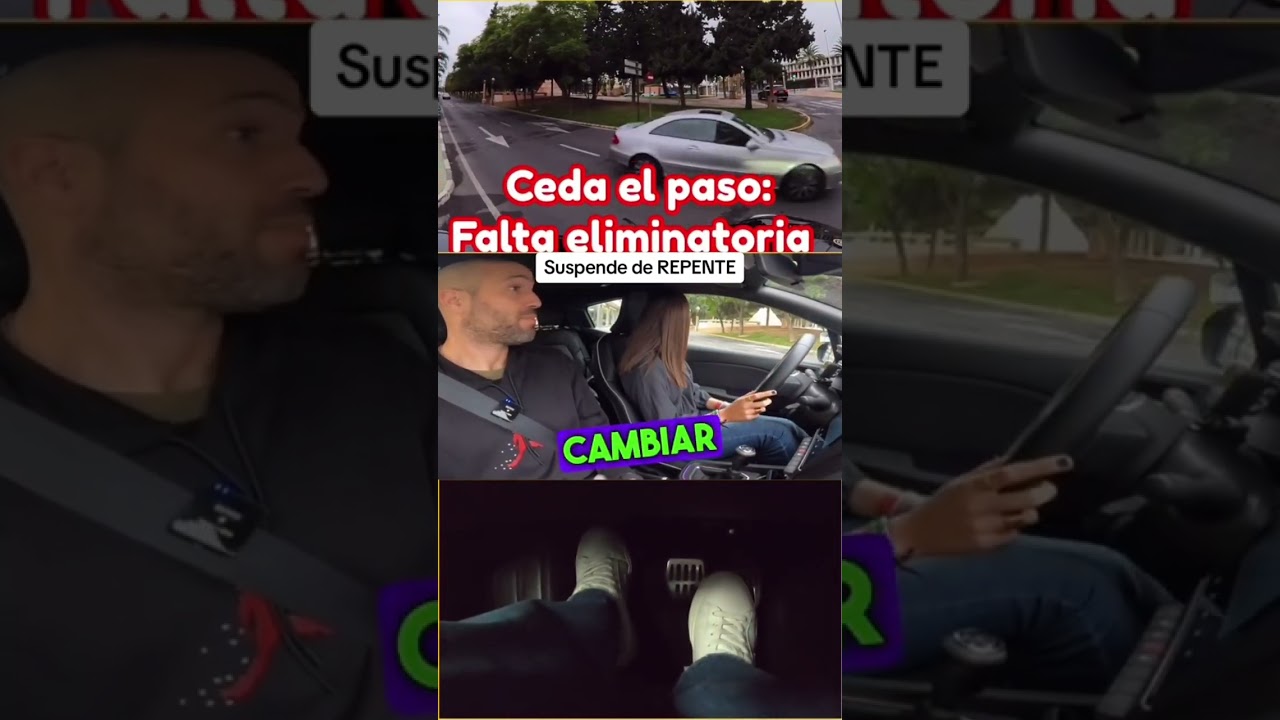 saltarse un ceda que falta es