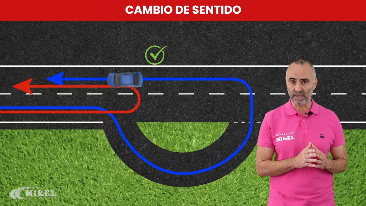 se puede cambiar de sentido en una interseccion