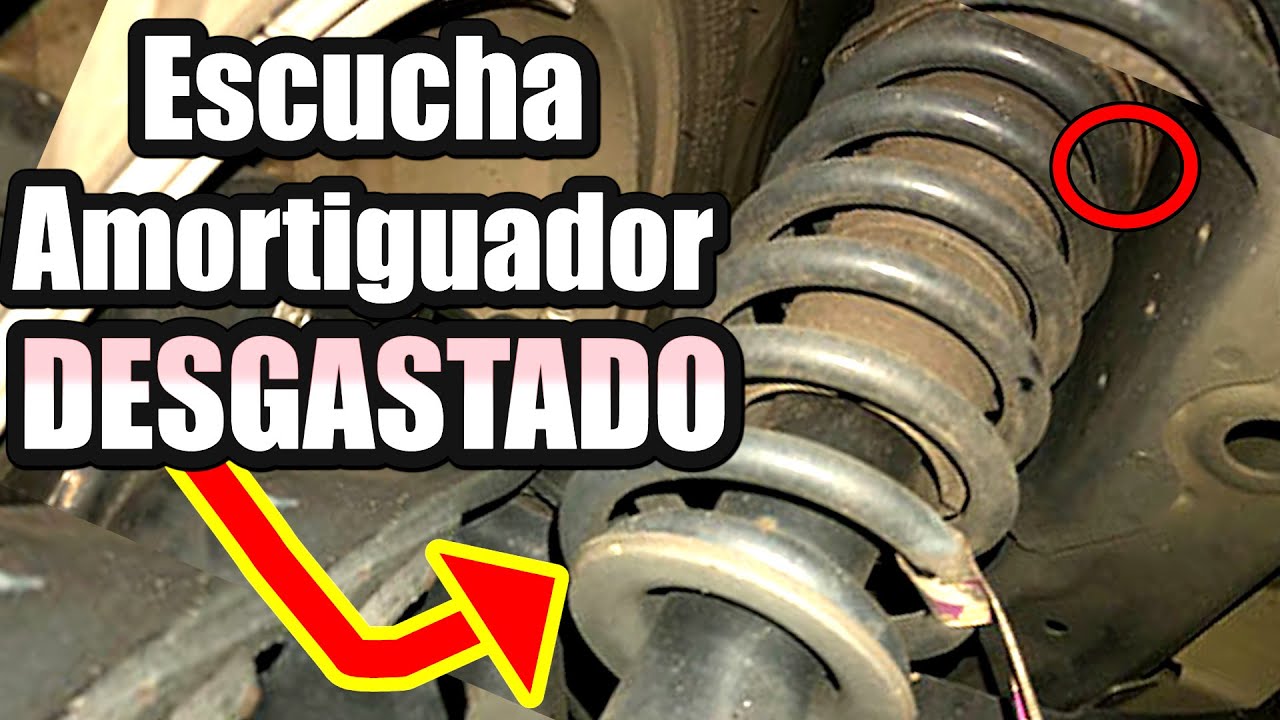 si la amortiguación está en malas condiciones al frenar