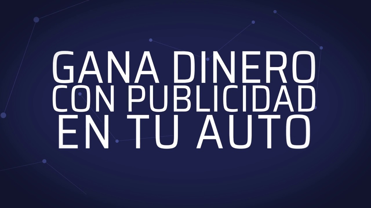 te pagamos por poner publicidad en tu coche
