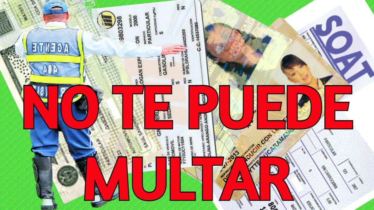te pueden multar por no llevar el carnet de conducir