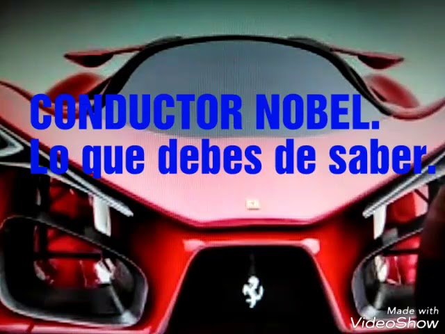 un conductor novel a qué está obligado