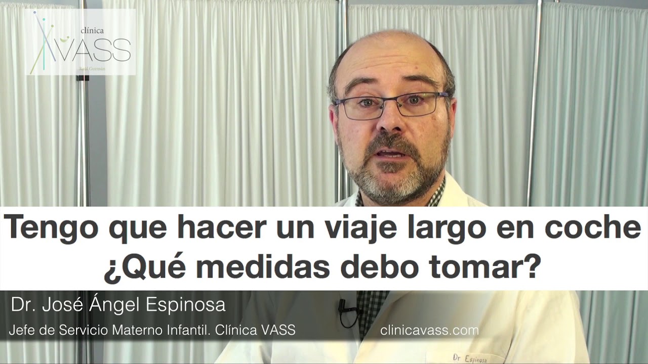 viajar en coche embarazo 36 semanas