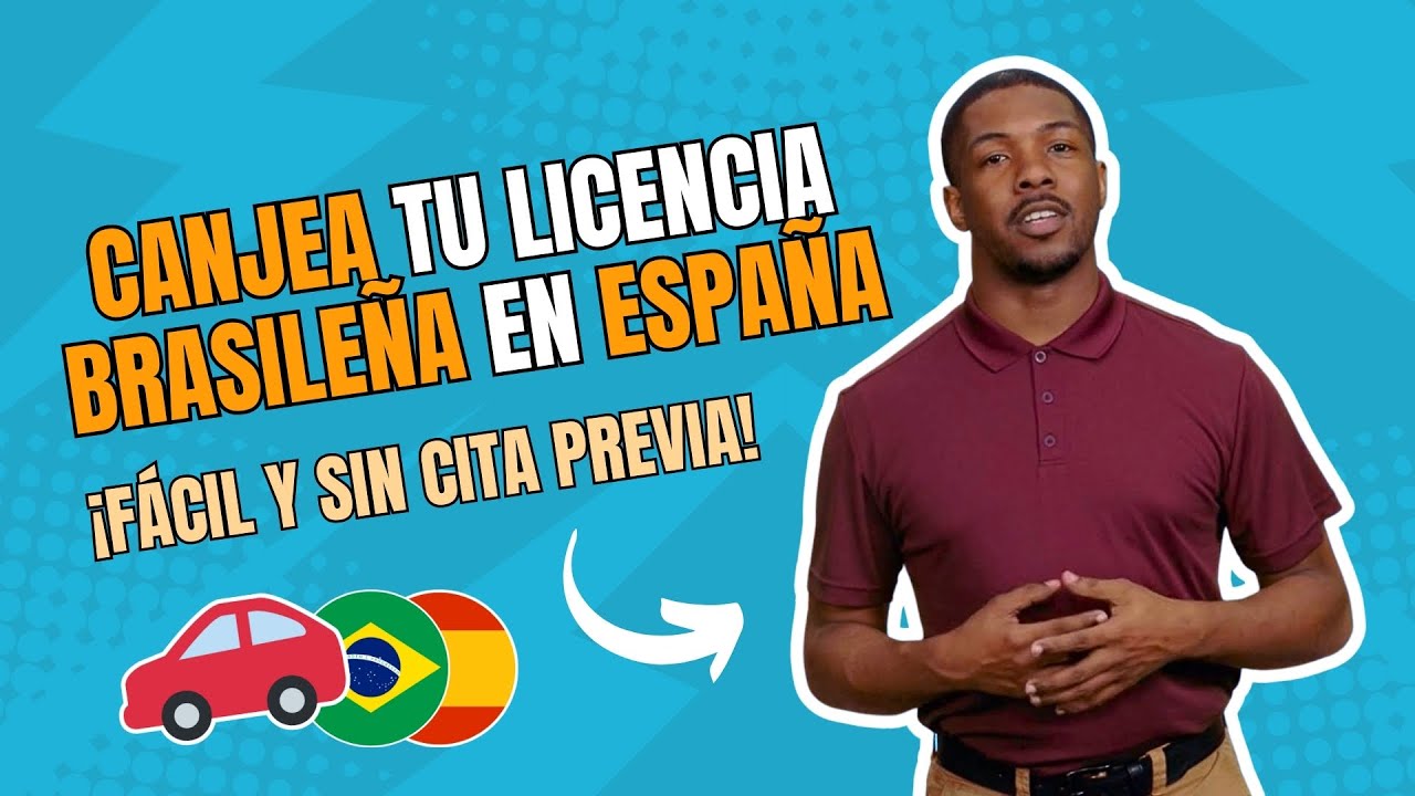 canje de carnet de conducir brasileño en españa