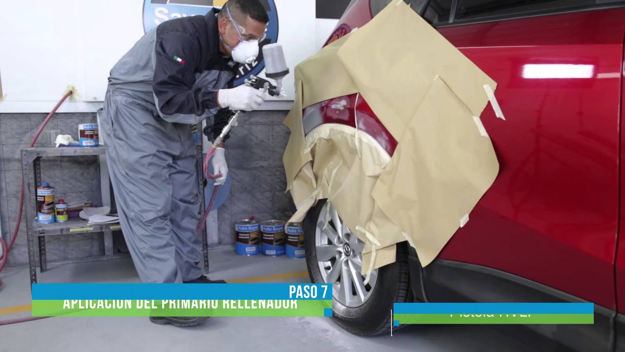 como pintar el coche con un solo parte