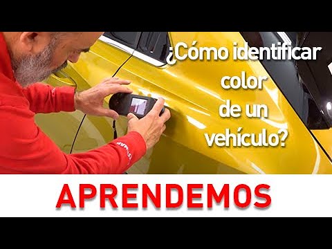 como saber el color de mi coche