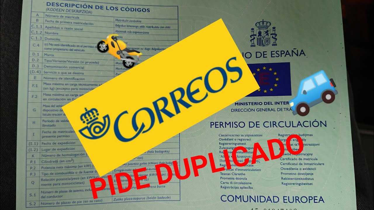 como saber si mi carnet de conducir esta en correos