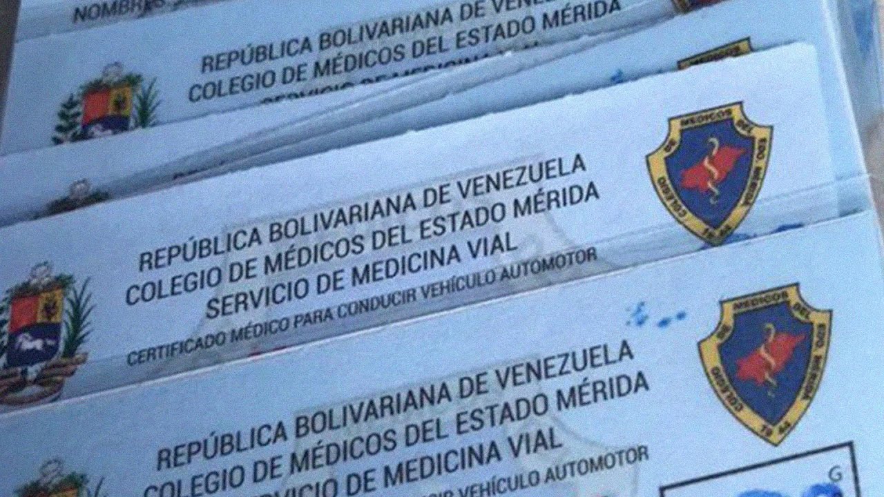 cuanto dura el certificado medico de conducir