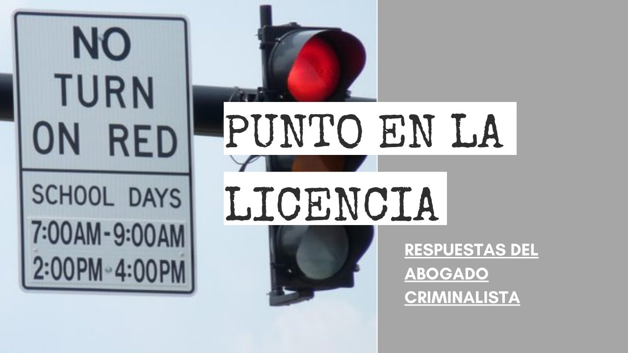 cuantos puntos son saltarse un semaforo