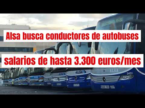 empresas de autobuses que necesiten conductores