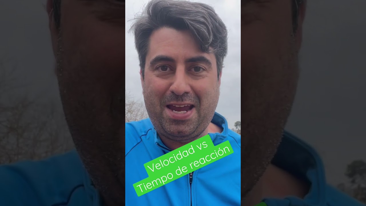 la velocidad influye en el tiempo de reacción