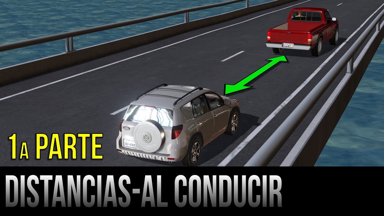 para circular con seguridad debe haber un espacio suficiente...