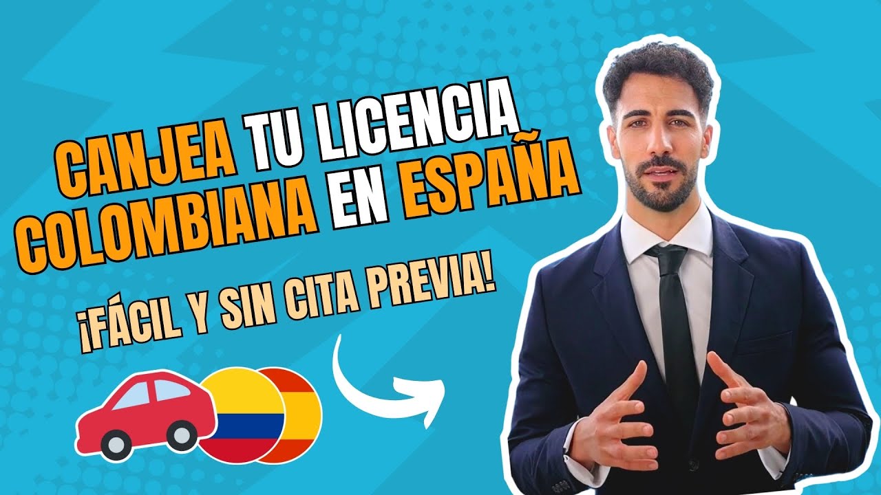 puedo conducir en españa con licencia colombiana