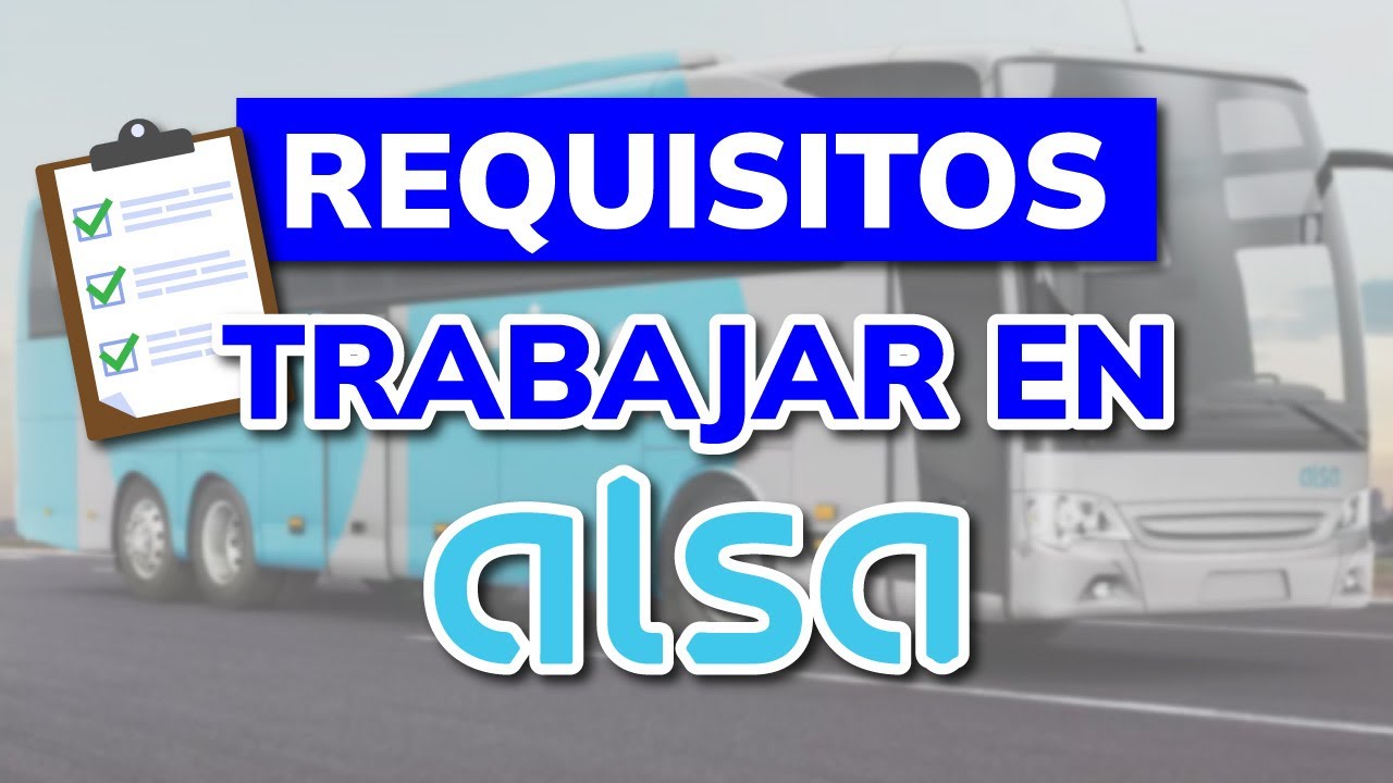 requisitos para ser conductor de autobús urbano