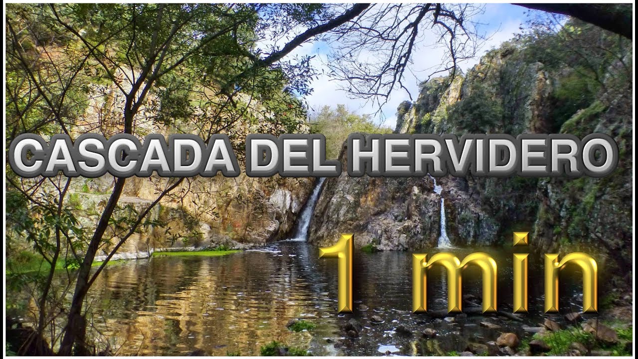 ruta cascada del hervidero donde aparcar