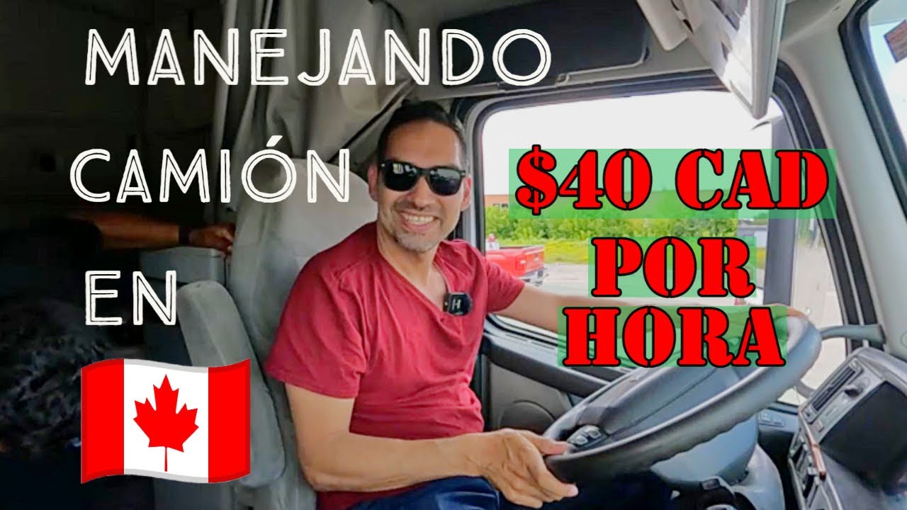 cuanto gana un camionero en canadá al mes