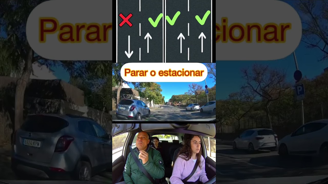 en una via interurbana de sentido unico esta permitido estacionar