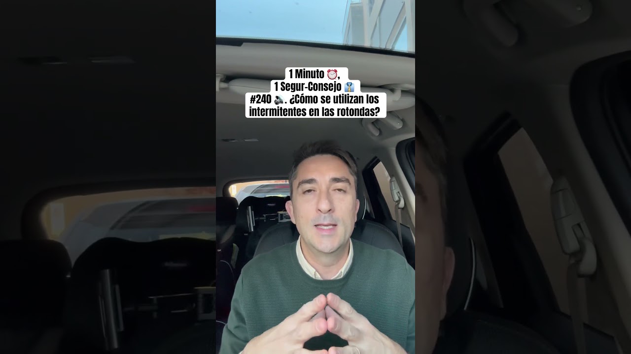 es obligatorio poner intermitente en rotonda