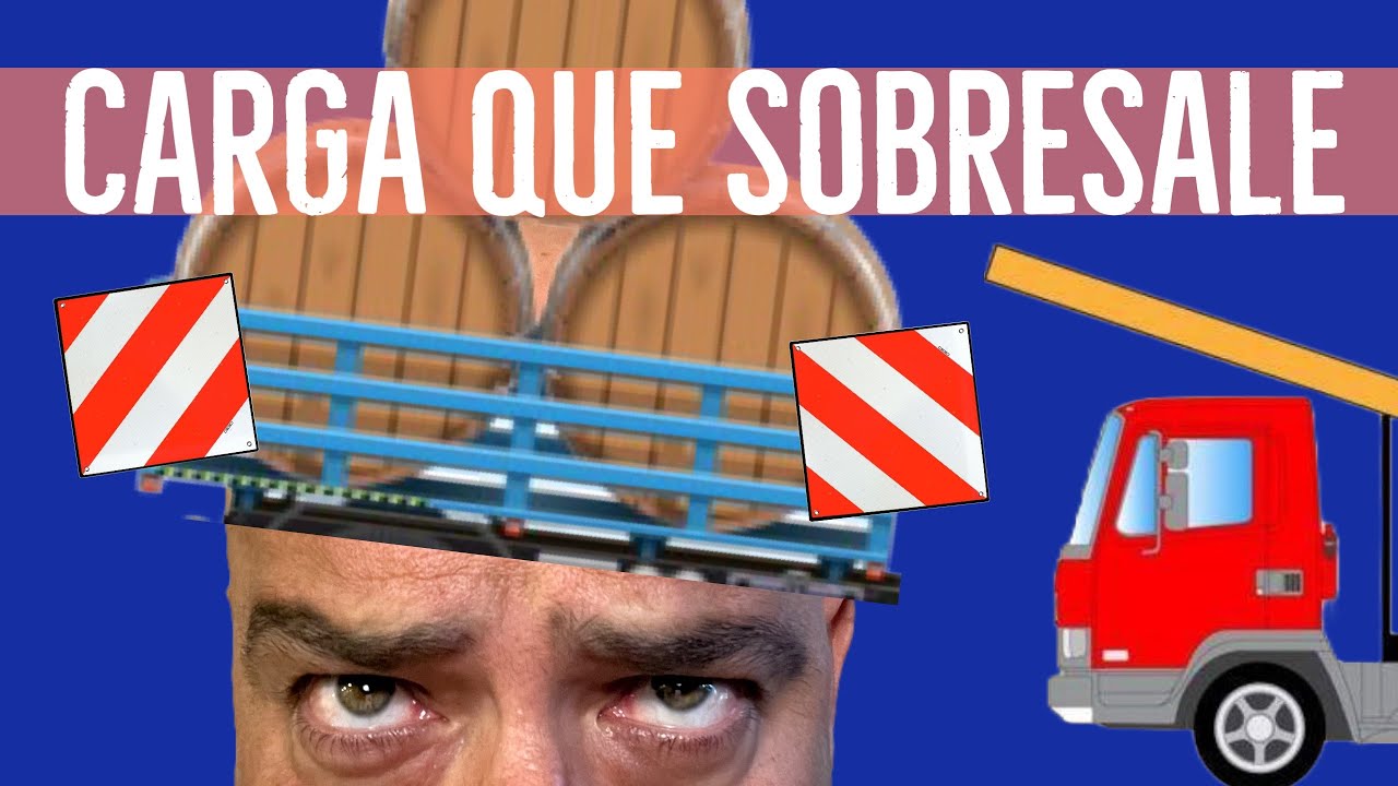 puede sobresalir la carga por los lados de una motocicleta