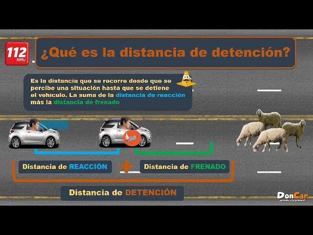 que es la distancia de detencion