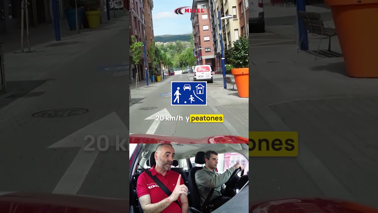 un camión puede entrar en una vía con esta señal