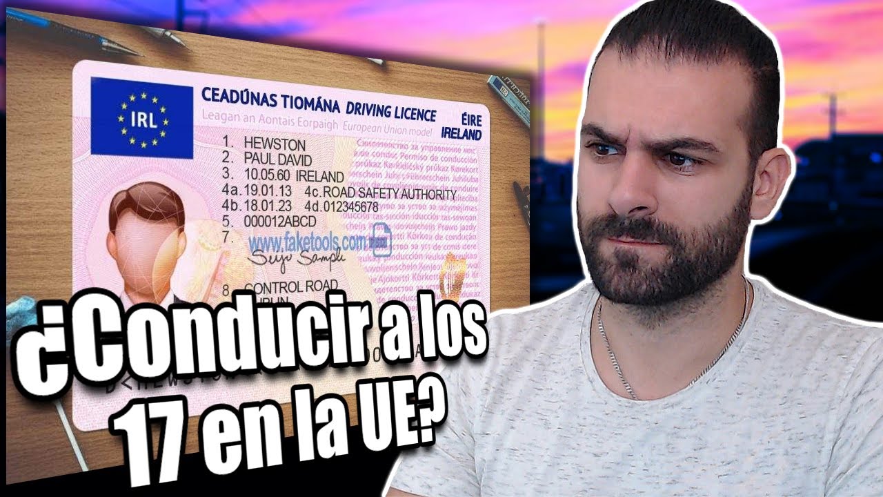 carnet de conducir a los 17 años en españa