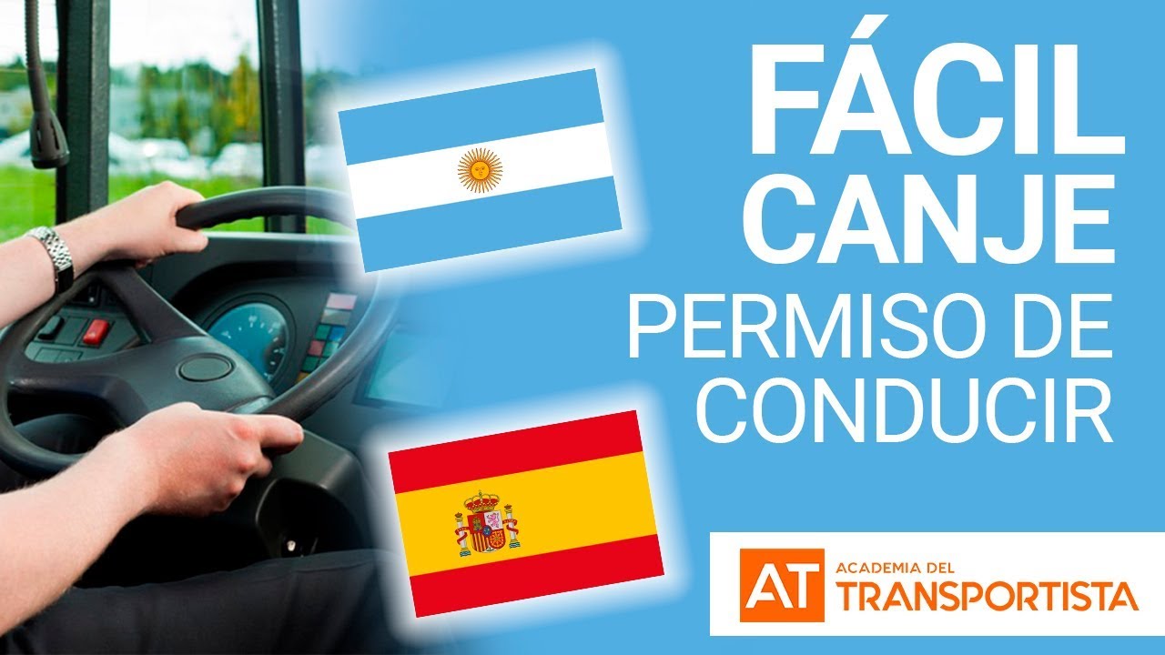 convenio argentina españa carnet de conducir