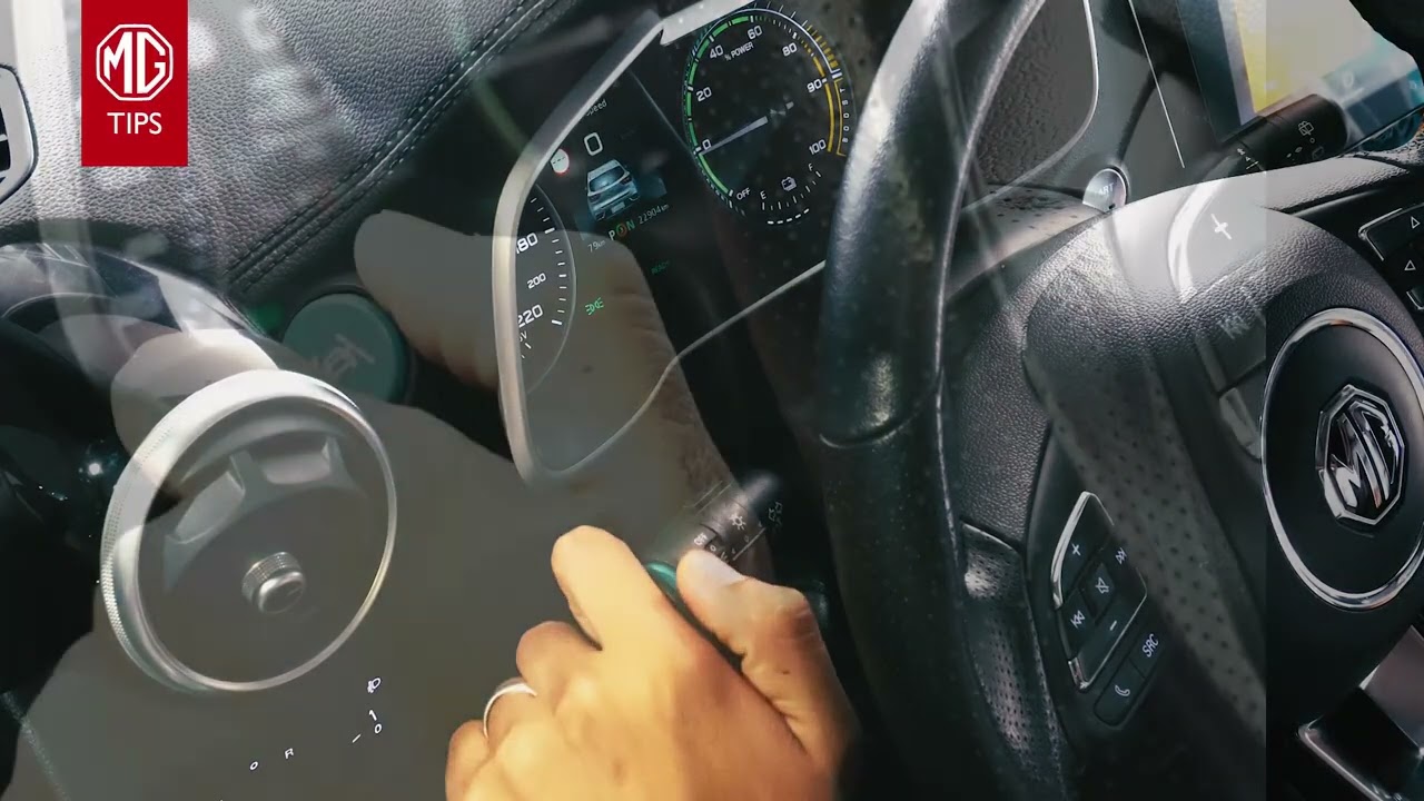 cuadro de luces de un coche