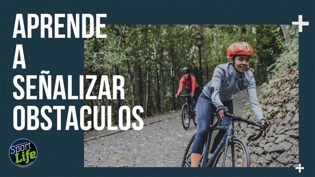 cuando haya obstáculos y ciclistas circulando deberá...