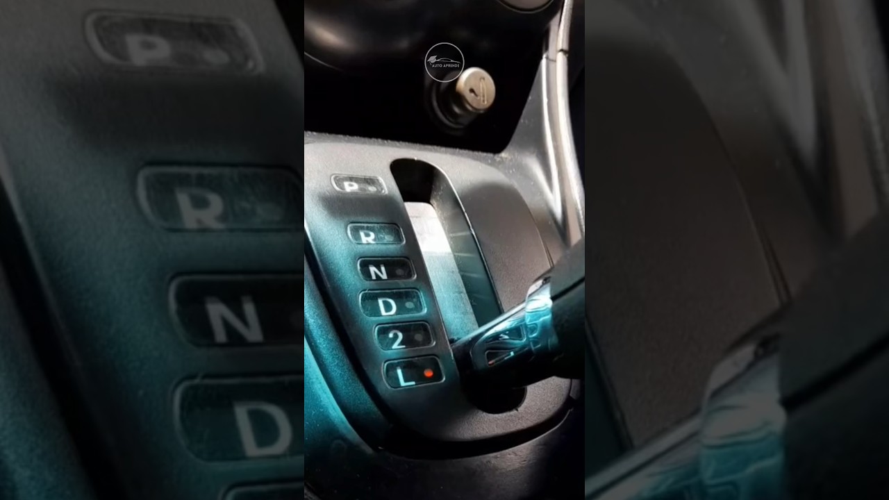 que significa la l azul en el coche