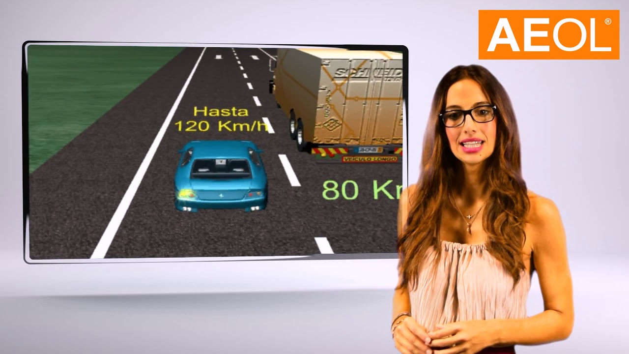 velocidad maxima en autopista dentro de poblado