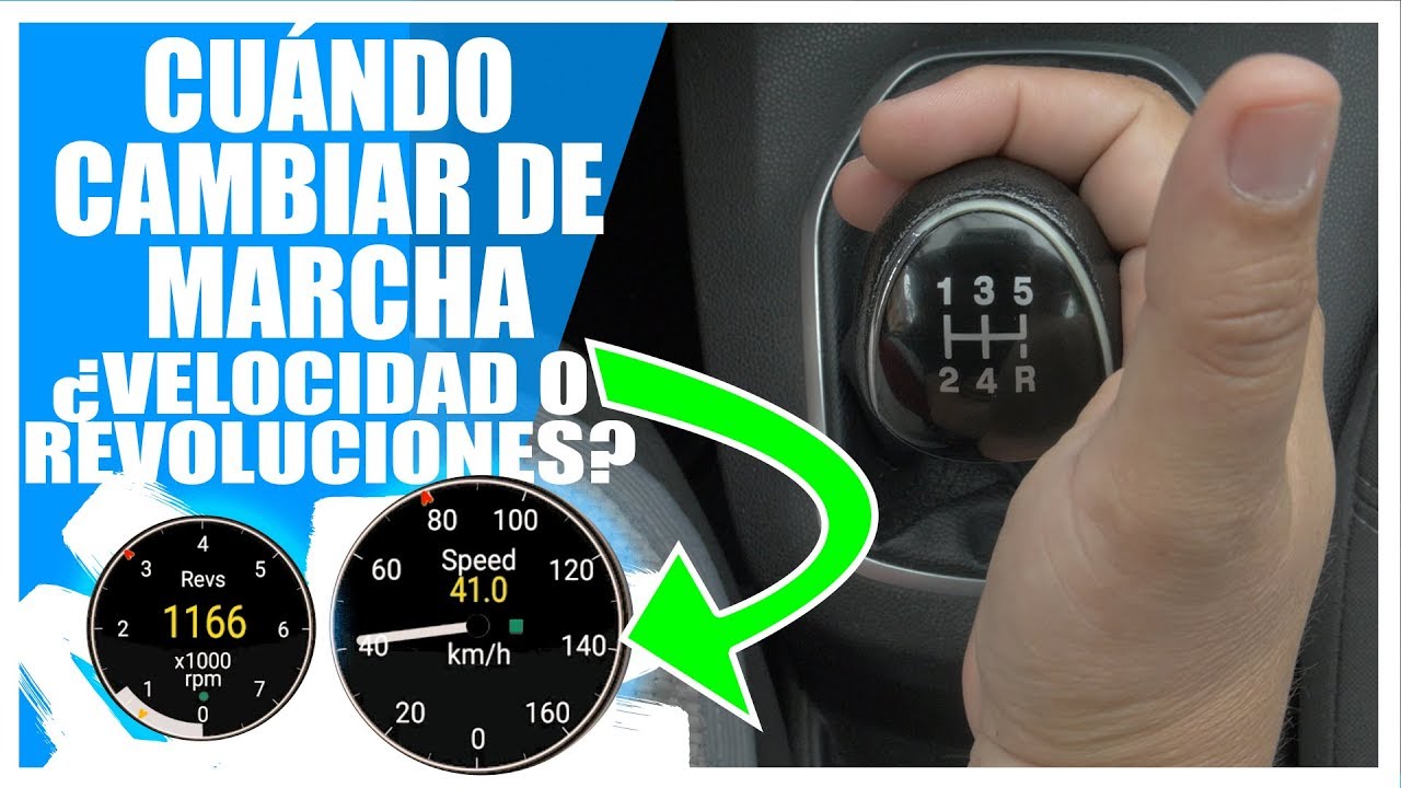 a cuantas revoluciones se cambia de marcha en un diesel