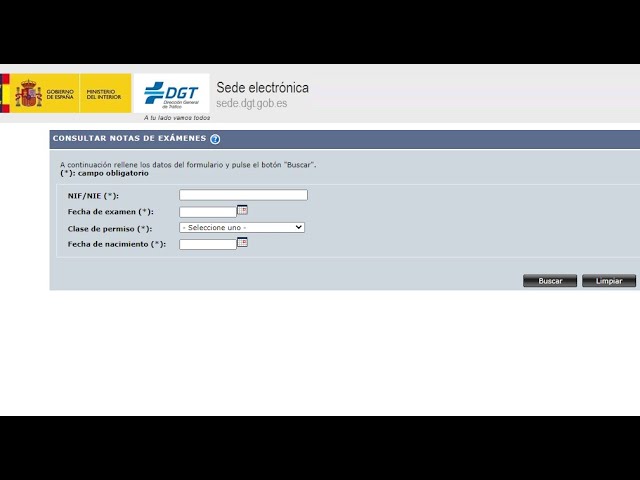 como ver mi examen teorico dgt