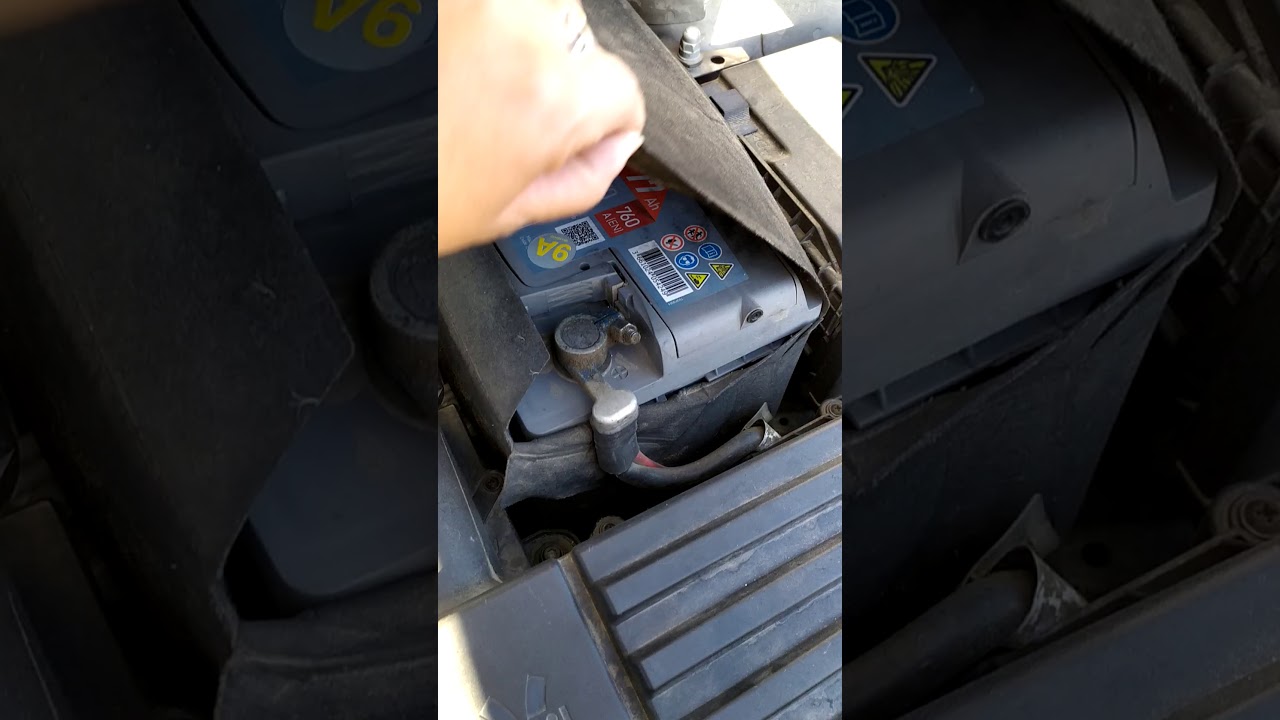 examen partes del capó de un coche
