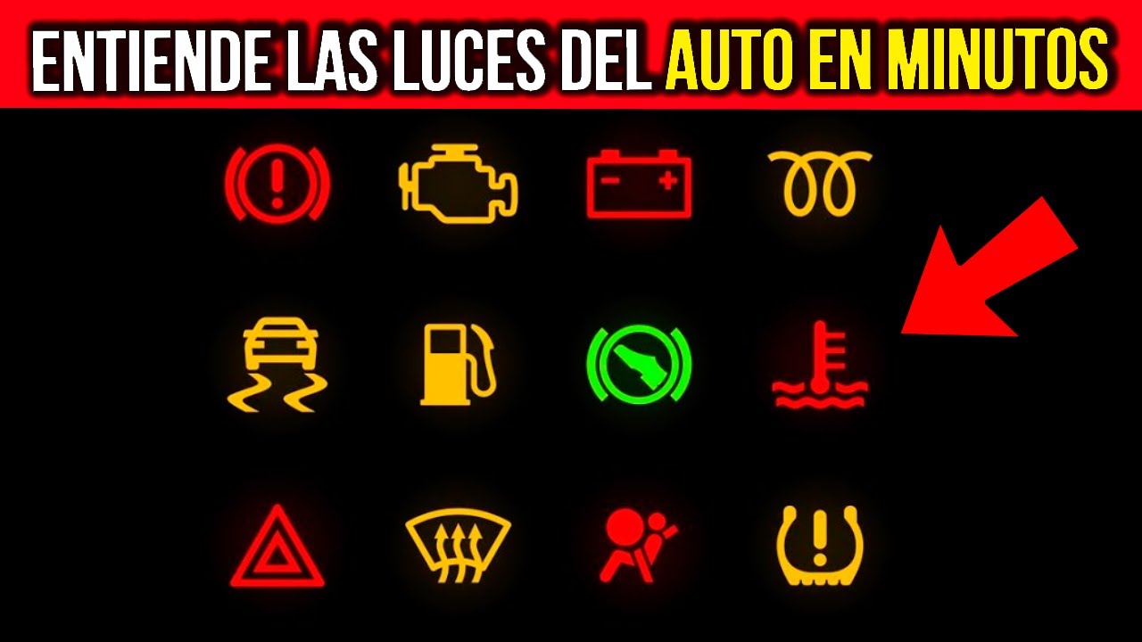 las señales del panel que indican