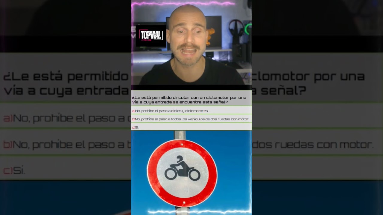 puede circular por este cebreado conduciendo un ciclomotor